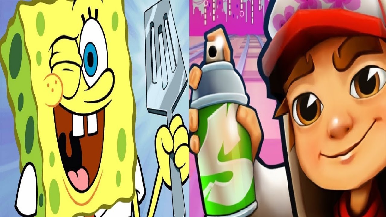 Sponge bob Patty Pursuit VS Subway Surfers World Tour 2021Tokyo