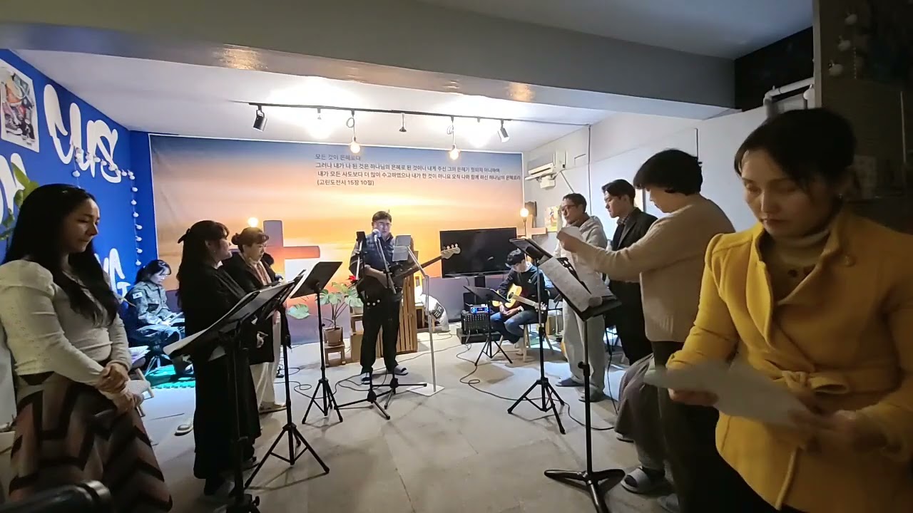 1월4일 소망교도소 찬양모임 