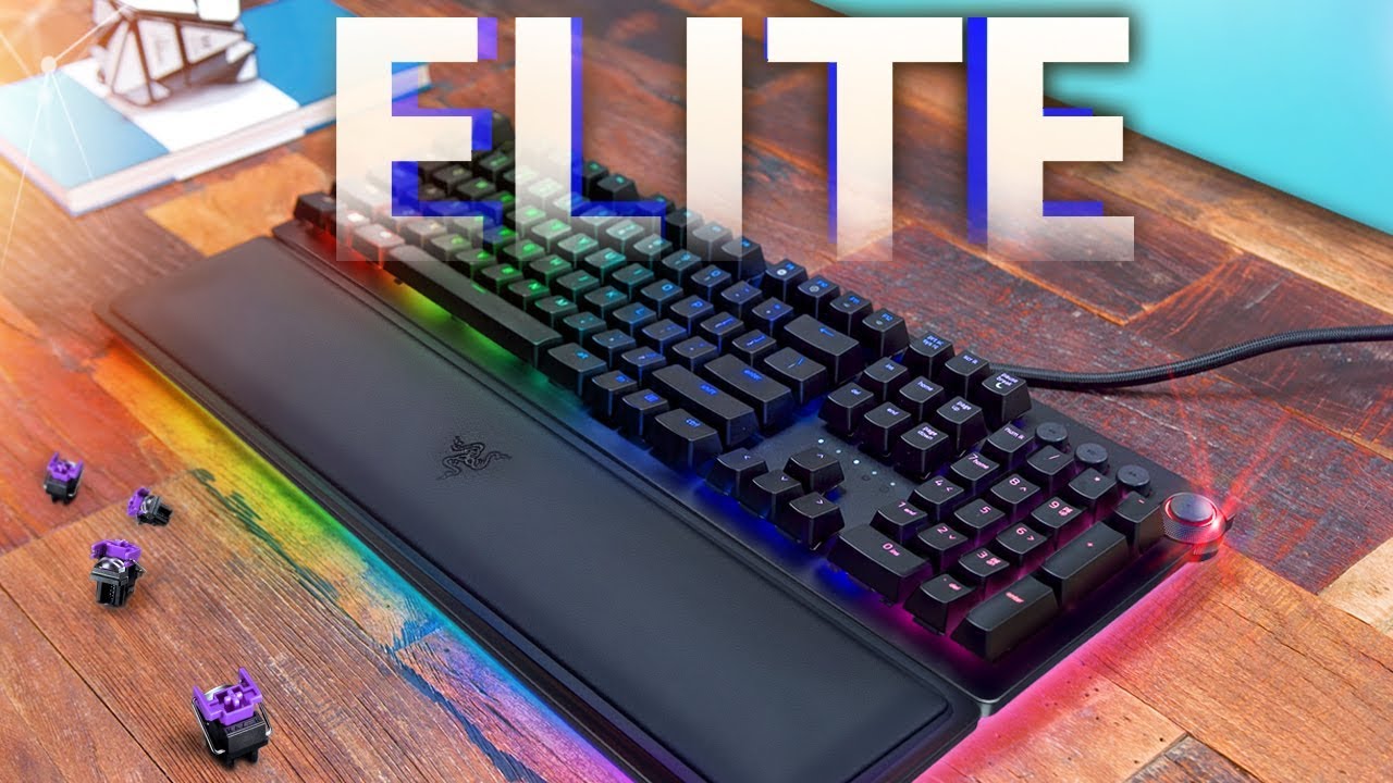 Обзор игровой клавиатуры Razer Huntsman Elite!