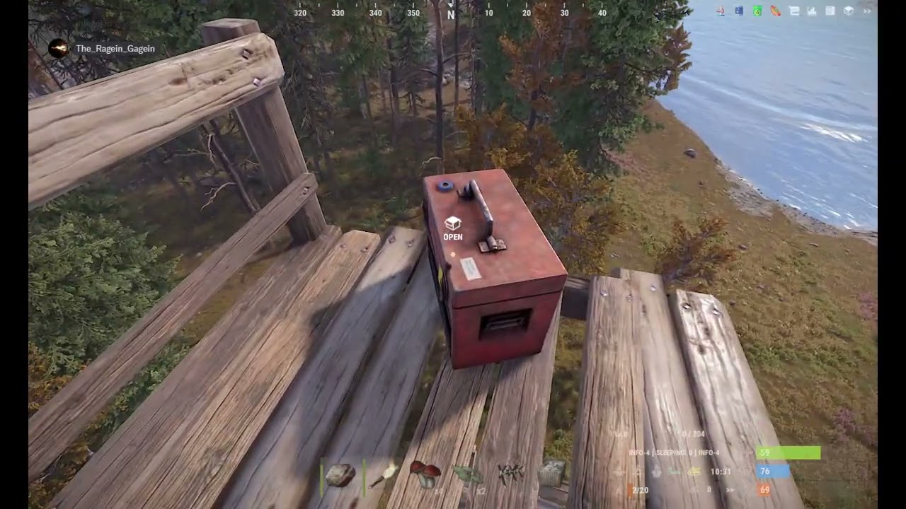 Rust Gameplay 1 unedited no commentary