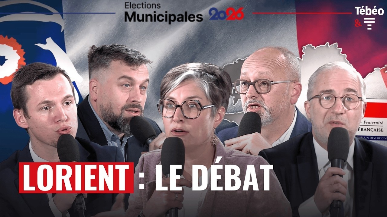 🗳️ DÉBAT MUNICIPALES 2026 : Le grand face-à-face du 1er tour à Lorient !