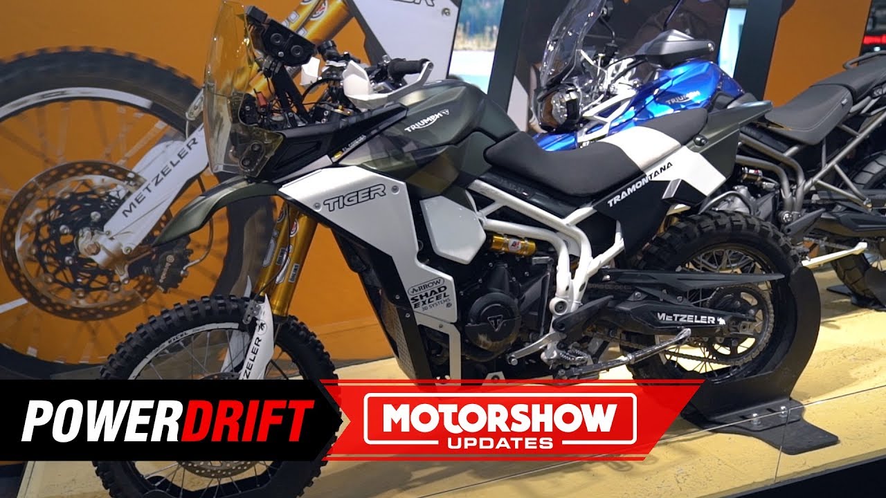 Triumph Tiger 800 Tramontana : The rally specialist : EICMA 2018 : PowerDrift
