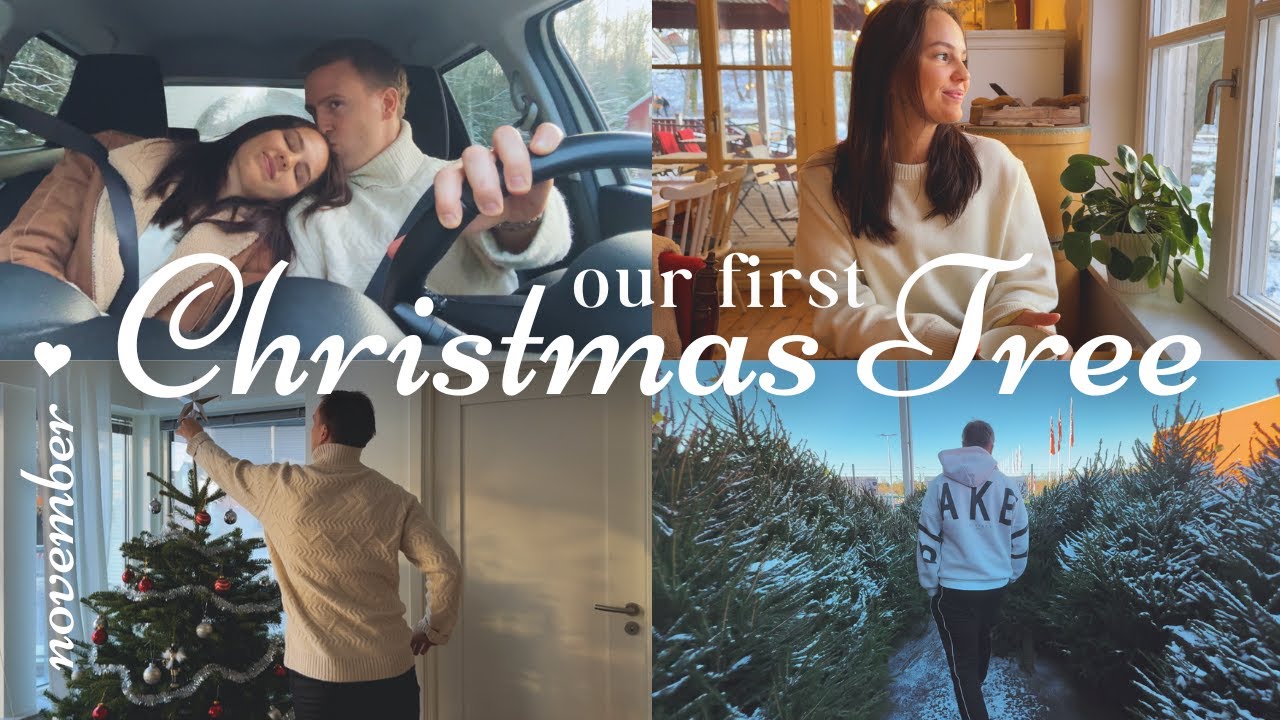 Our First Christmas Tree Together 🎄 | Cozy Cafe & Swedish Christmas Market