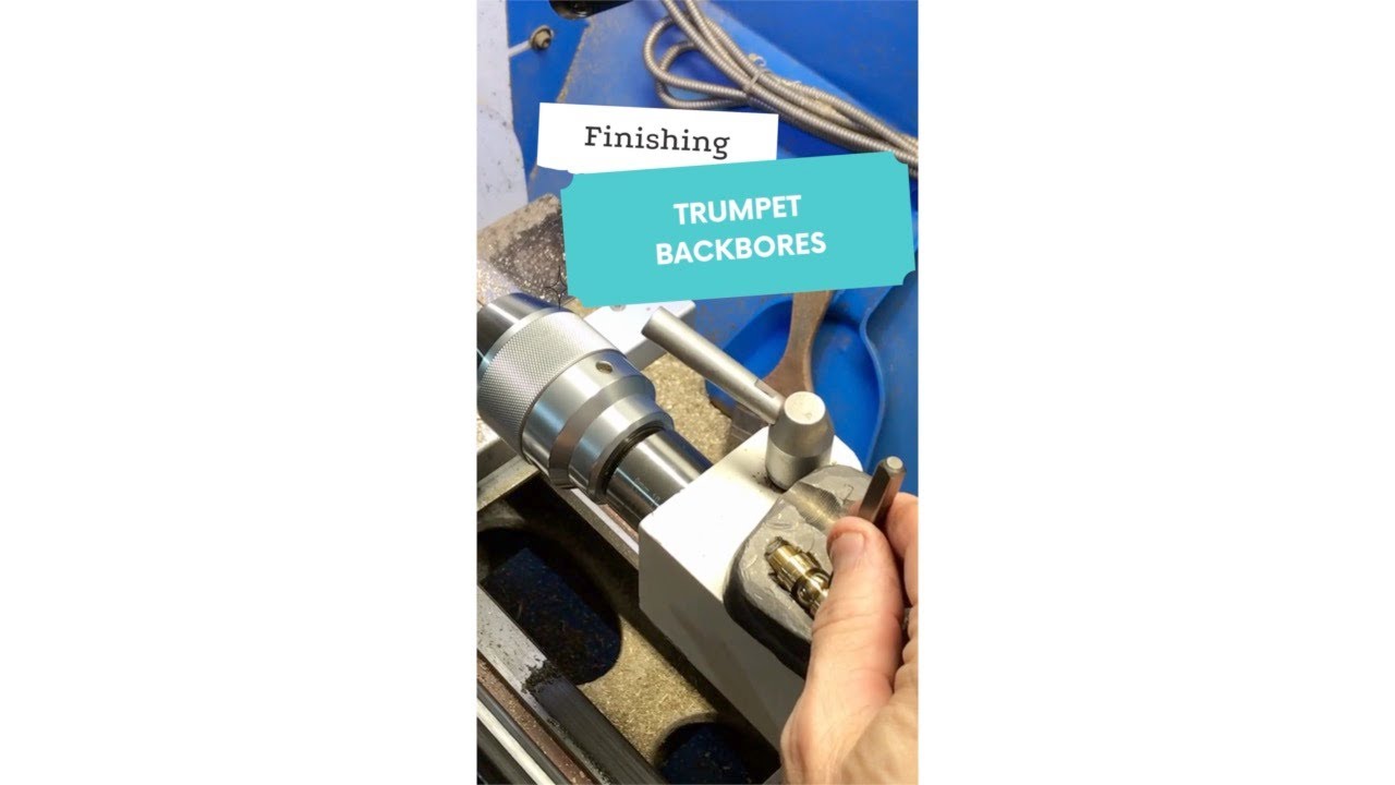 Making Lead Trumpet Backbores: How it's Done