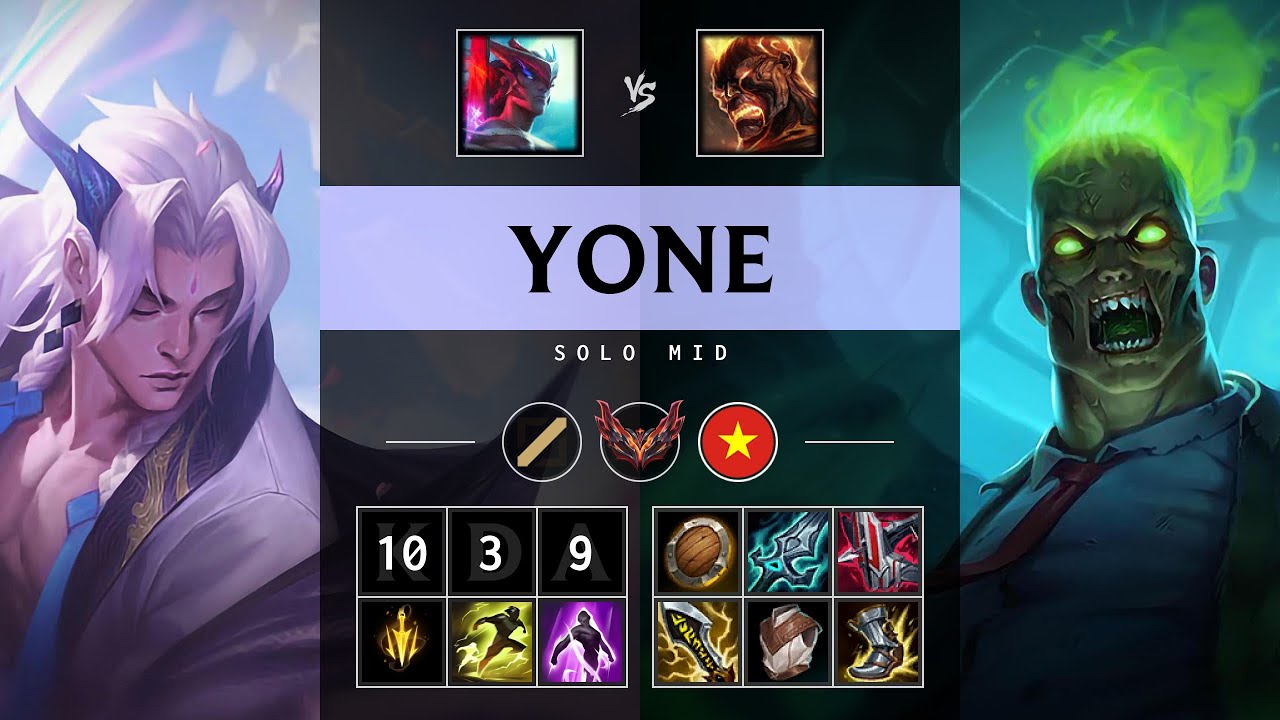 Yone Mid vs Brand - VN Grandmaster Patch 25.18