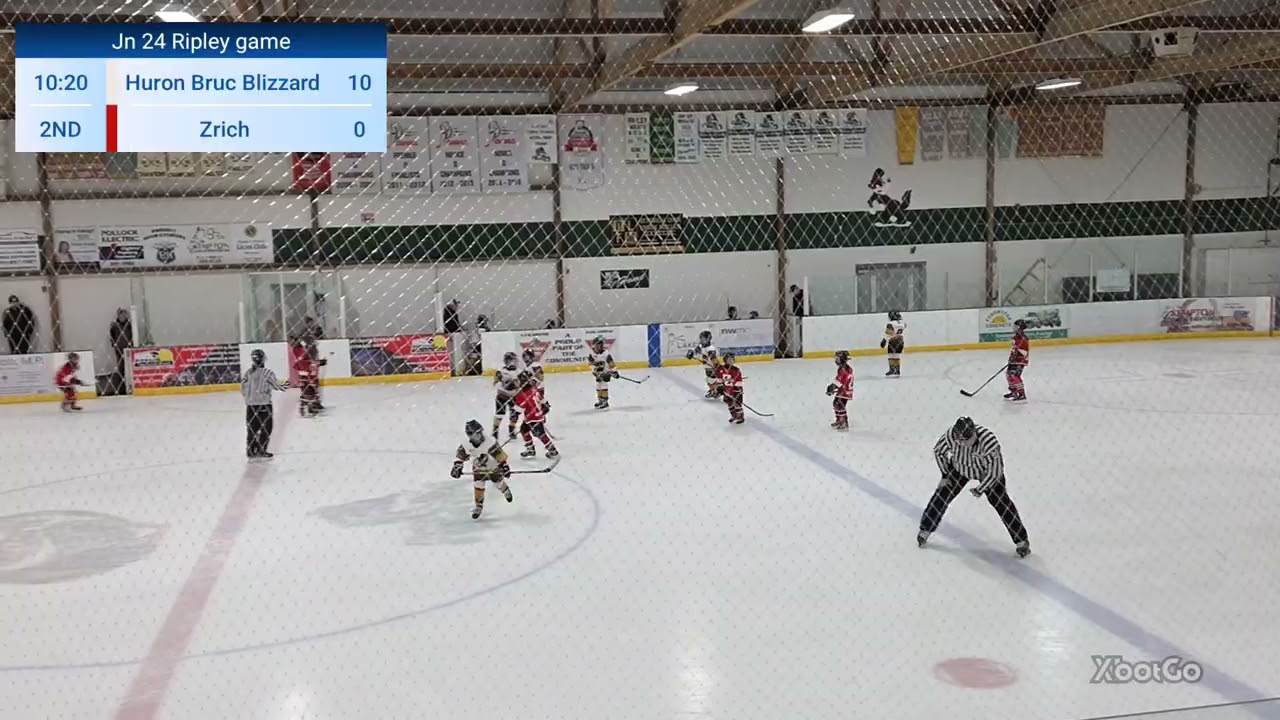 Huron Bruce Blizzard U9 MD vs Zurich 24 Jan 2026