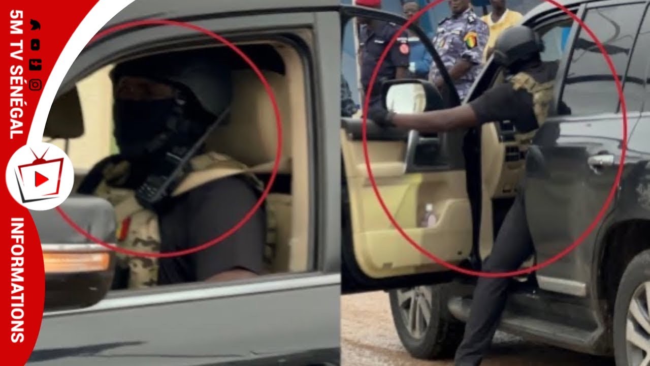 Regarde La sécurité de président Diomaye Faye Touba…😲