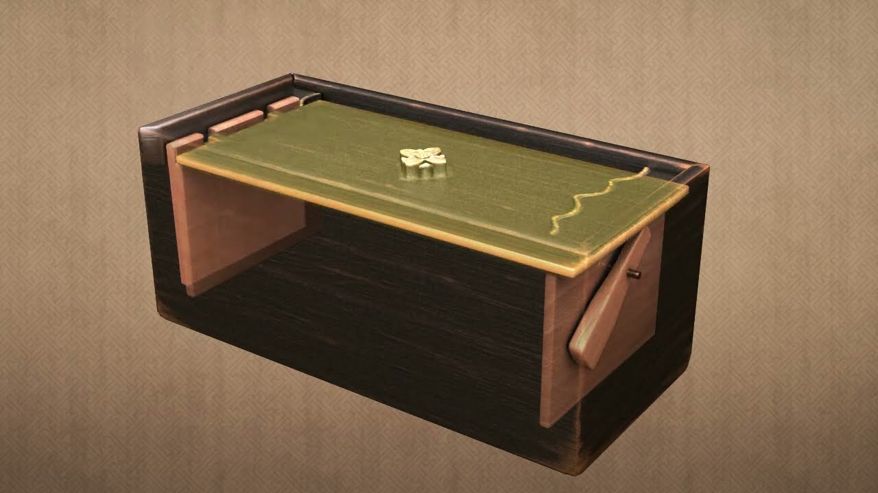 Chinese Gravity Puzzle Box 重力机关盒