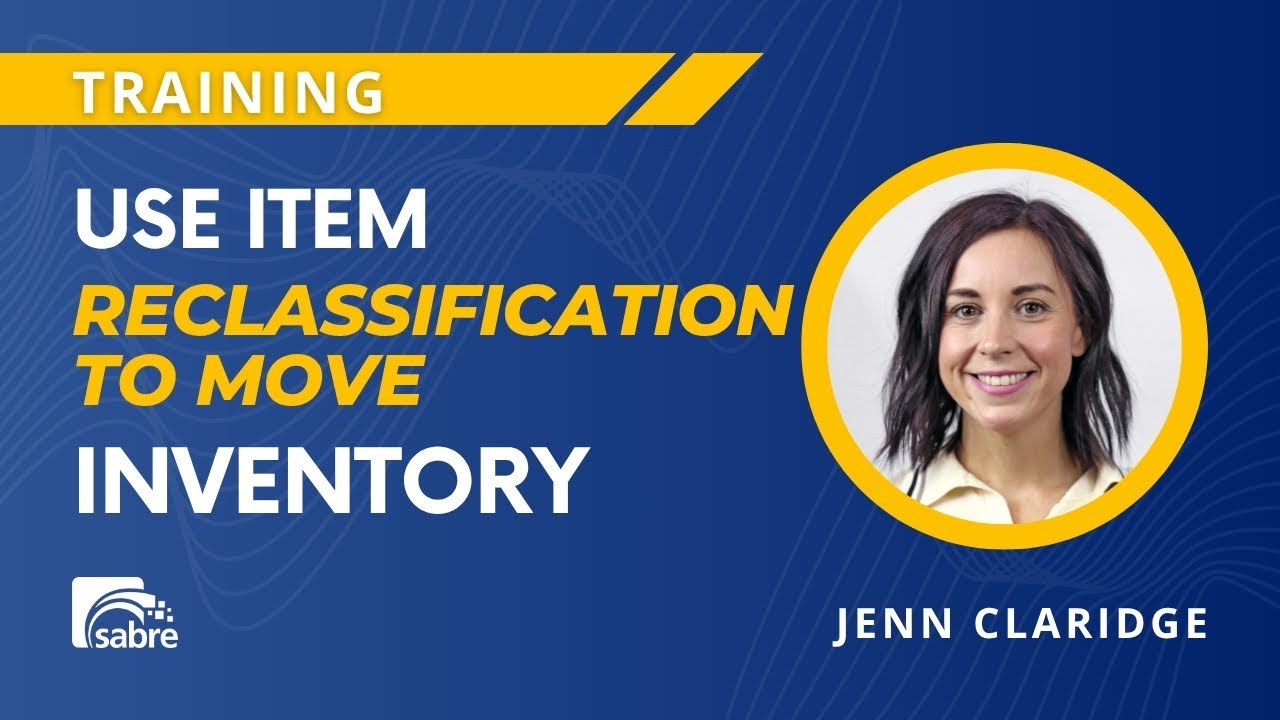 How to Use Item Reclassification to Move Inventory in Business Central