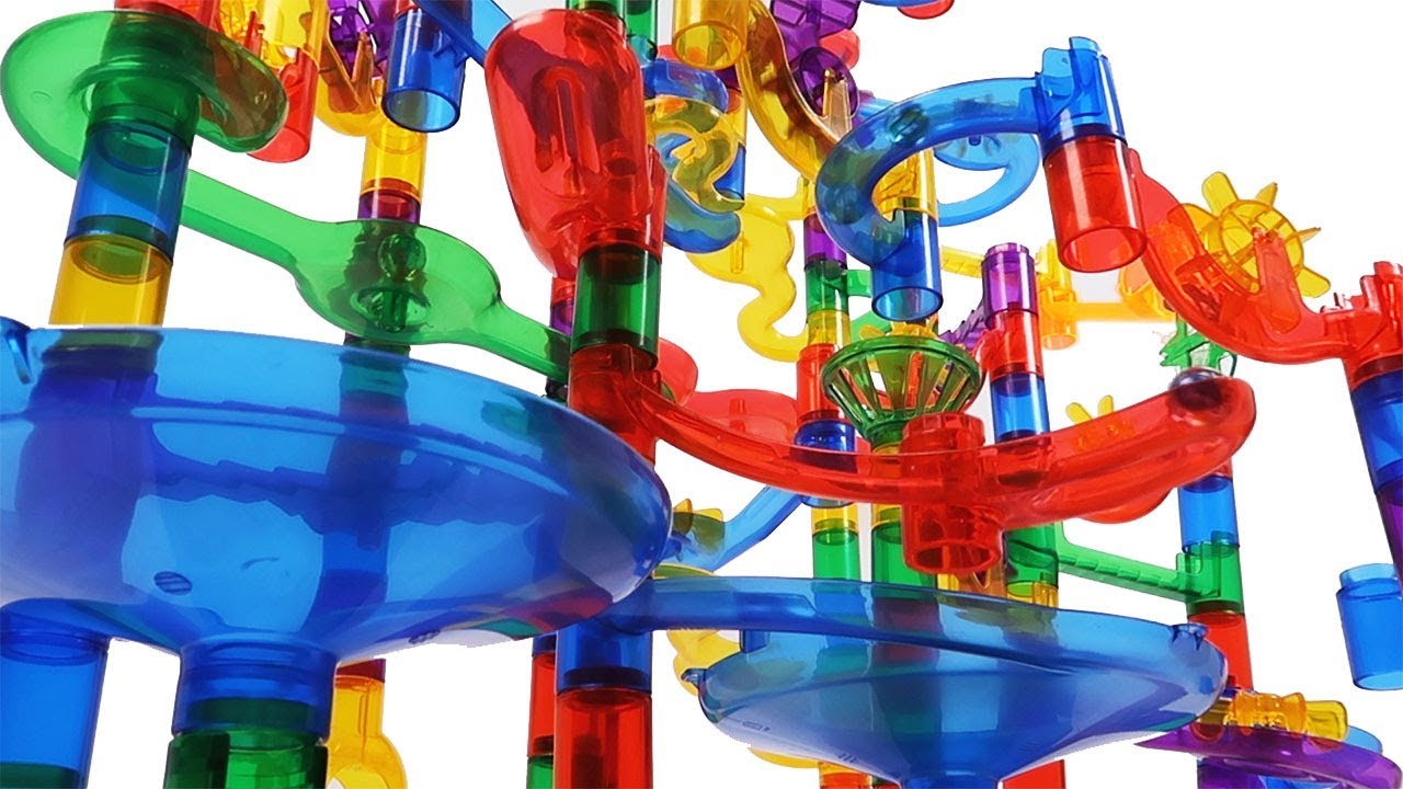 How to Build Marble Run EXTREME Set FUN, Marble Genius