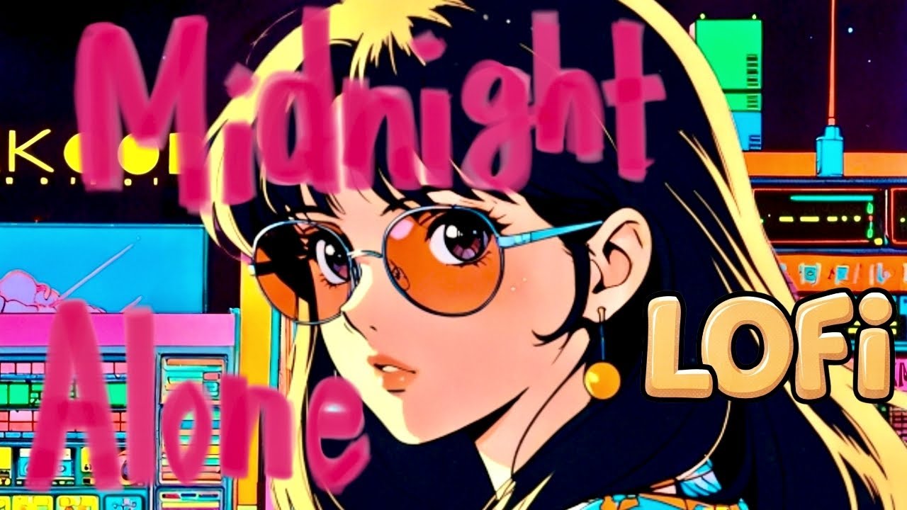 Tokyo Jazzhop Lofi – Midnight Alone | Chill Beats for Night Walks