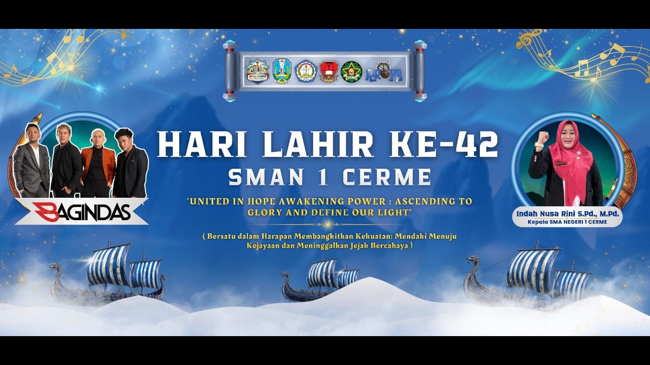 🔴LIVE [ A42ORA ] - Hari Lahir Ke-42 SMAN 1 CERME part 2