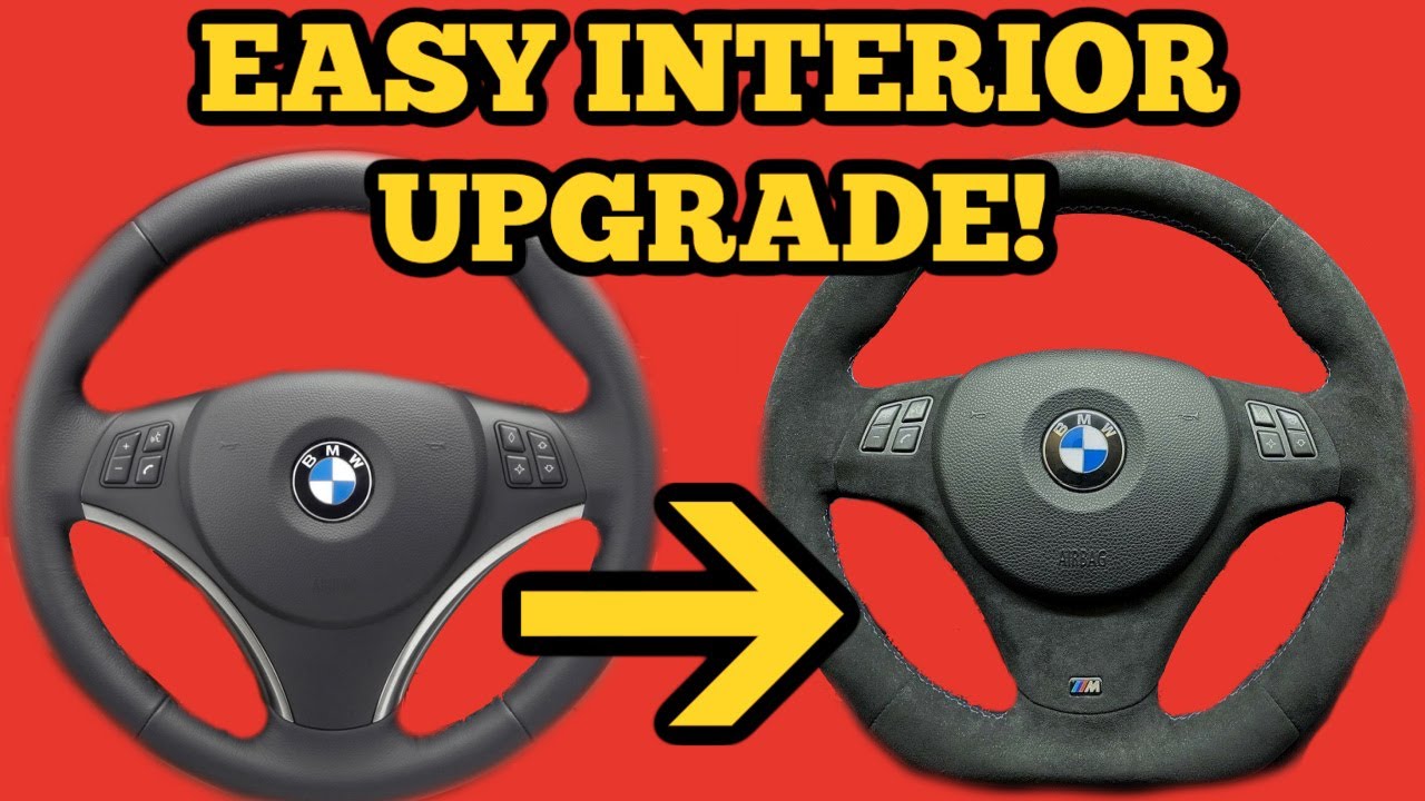 How To: E90 E92 E82 STEERING WHEEL UPGRADE! AIRBAG REMOVAL, PADDLES, STEERING INSTALL!