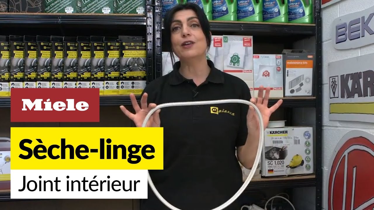 Comment remplacer le joint intérieur d’un sèche-linge Miele