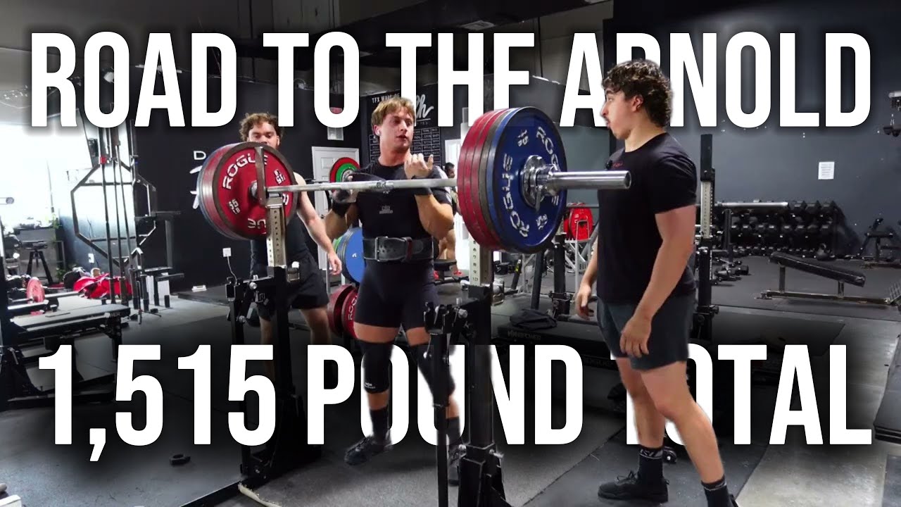 600 Pound Deadlift for Reps | Road to the Arnold Ep. 1