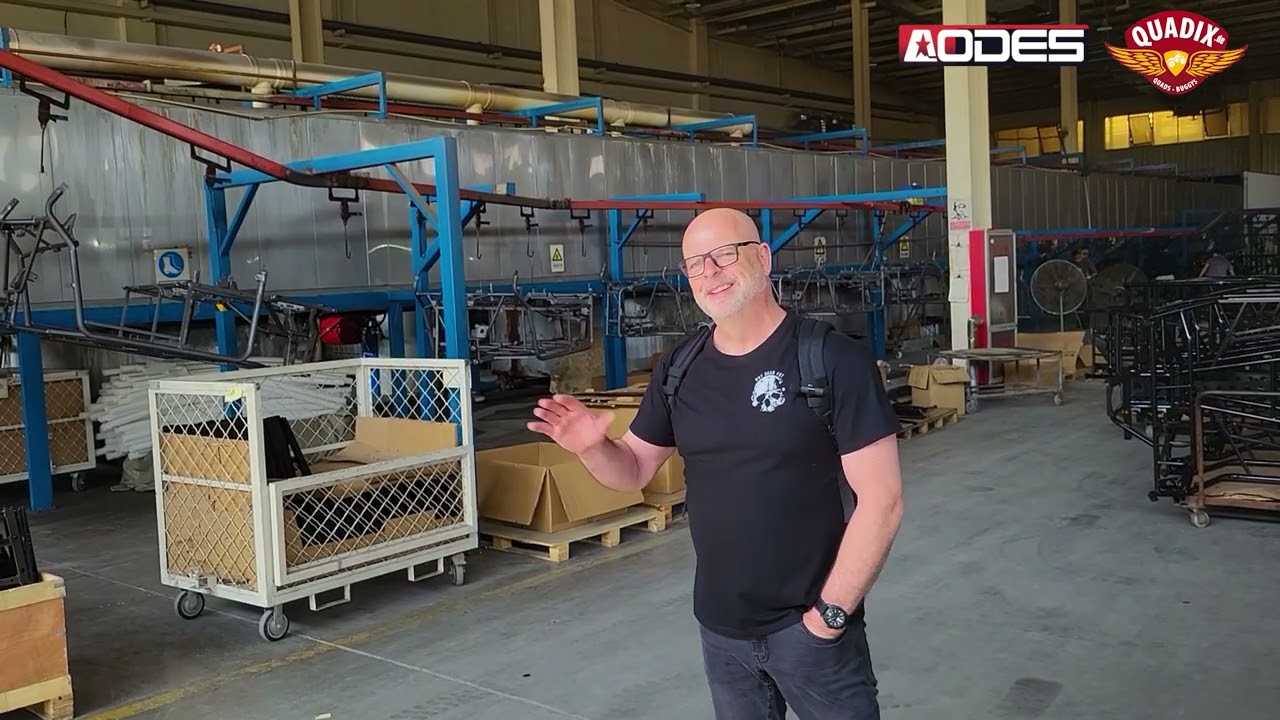 Jörg besucht die ODES Factory in China