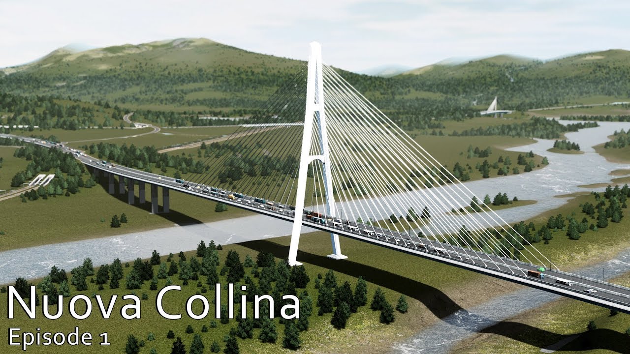 Cities Skylines: Nuova Collina - Italian style series! #EP1