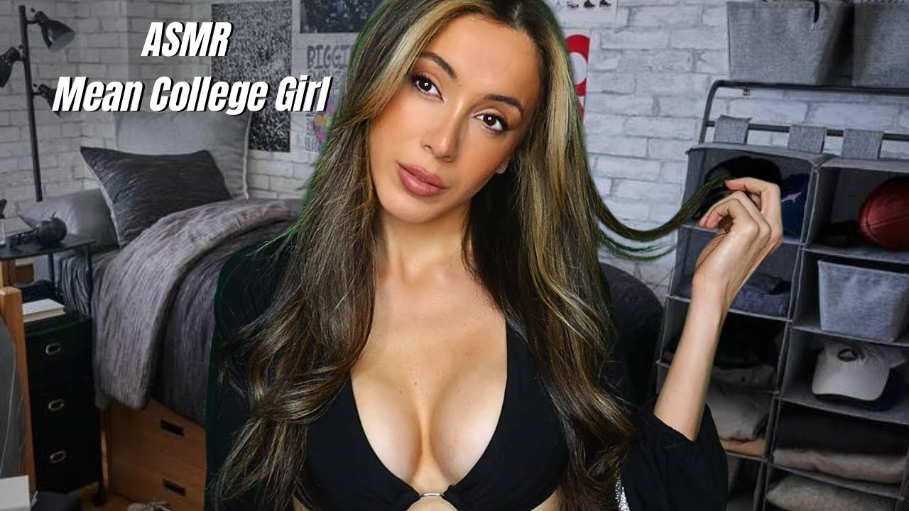ASMR College Mean Girl Flirts With You | soft spoken