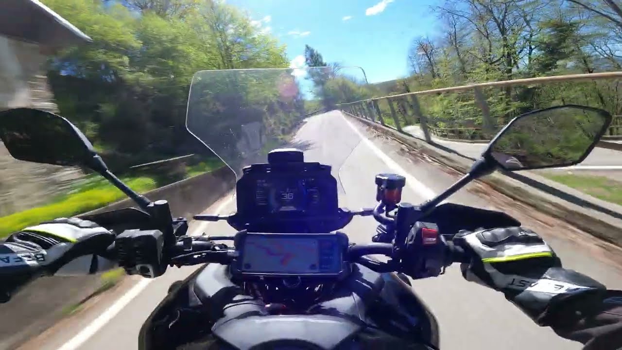 On Board - la Val di Neggia - Yamaha Tracer 9 GT Plus