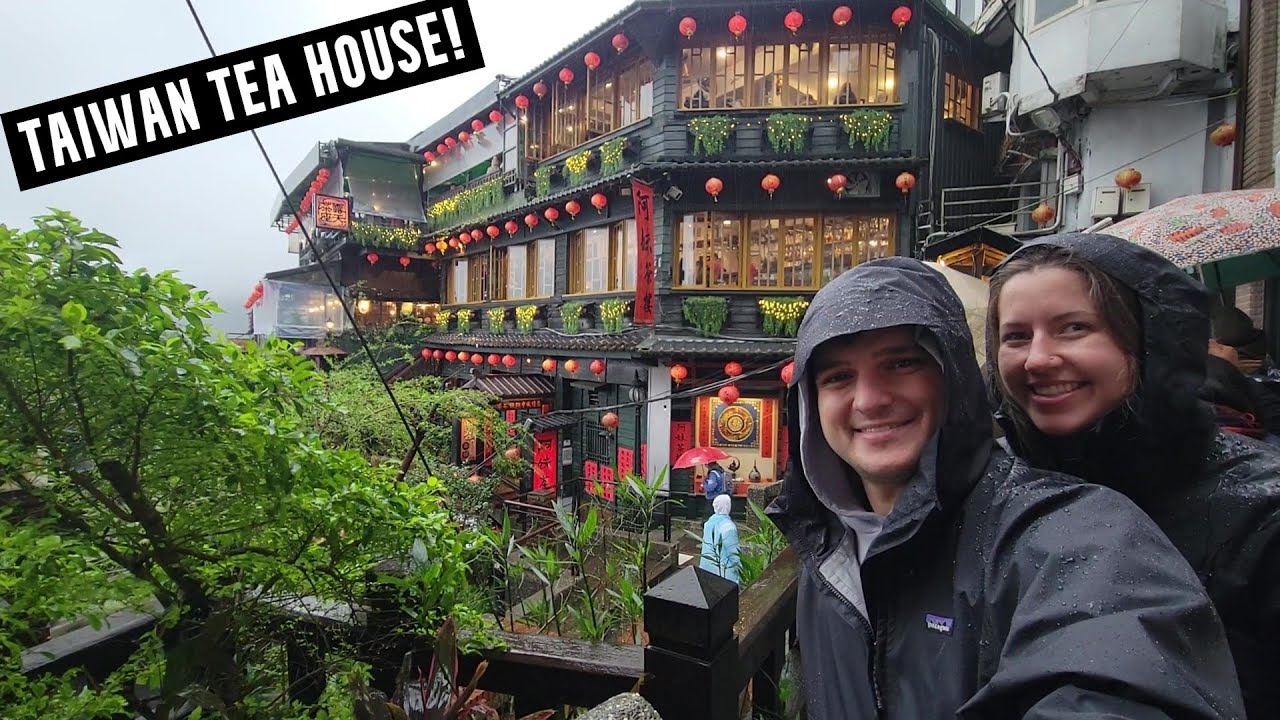 Jiufen Amei Tea House and Old Street Shopping! | Taiwan Travel Homevideo