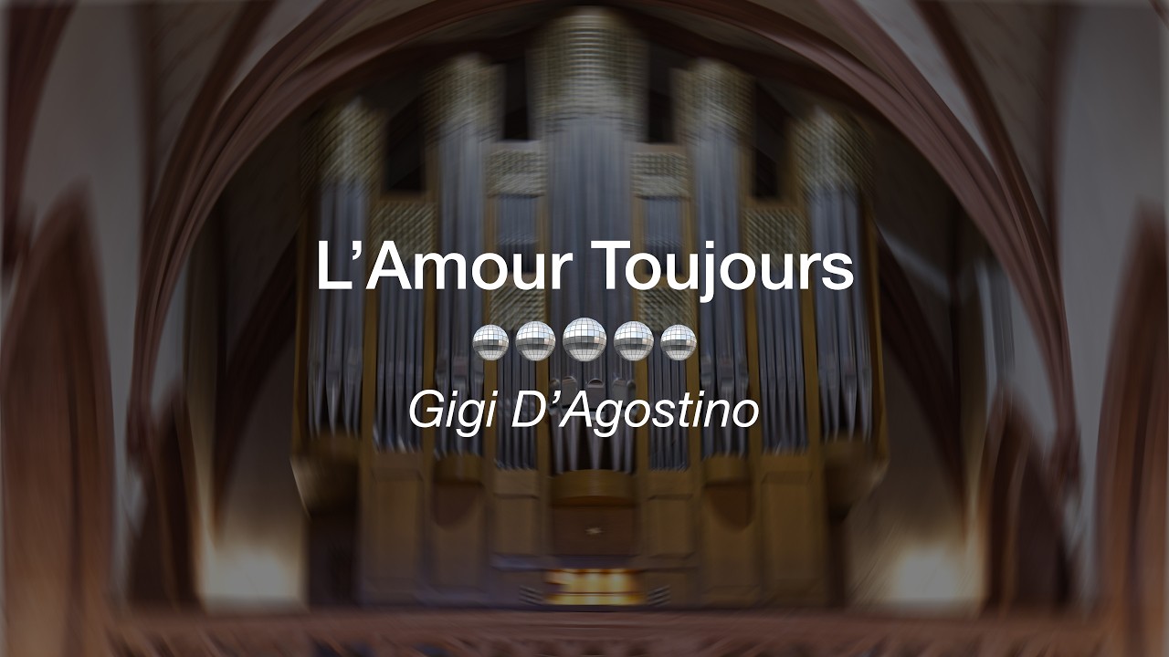 🪩 L’Amour Toujours – Gigi D’Agostino (Organ Cover) | Hit Vibes