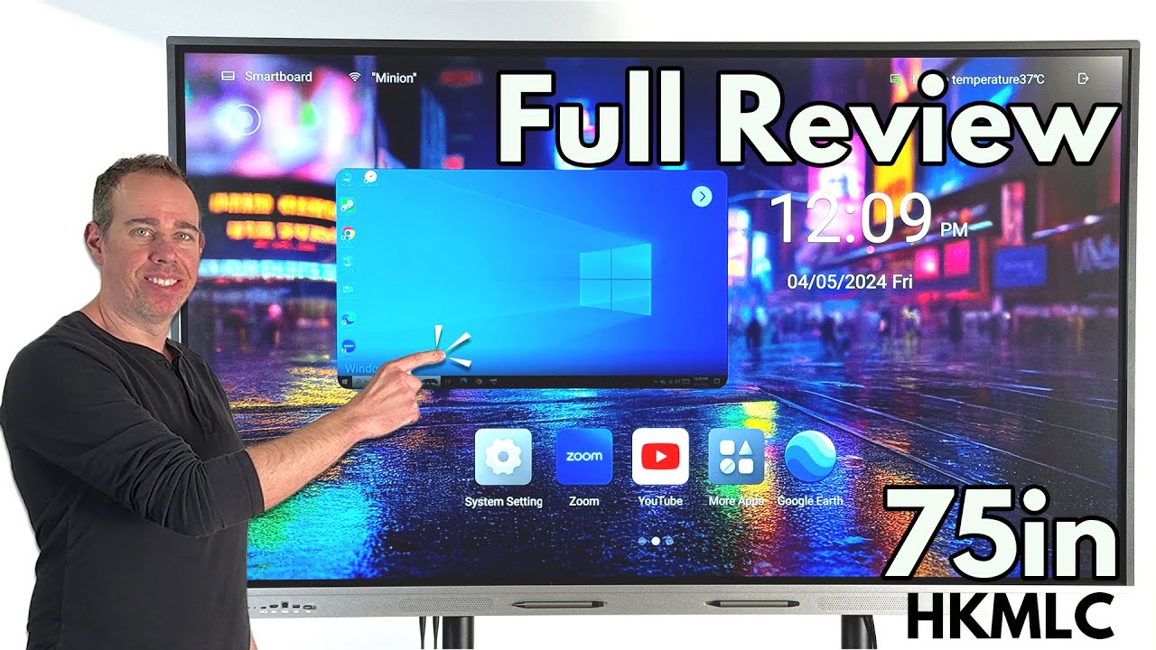 Обзор Smart Board 2024: интерактивная доска HKMLC 75 &mdash; лучшее решение?