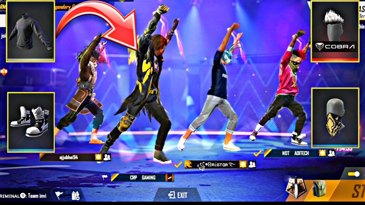 Ajjubhai94 & Raistar & AdiTech❤️With CRP Gaming Change dress👿