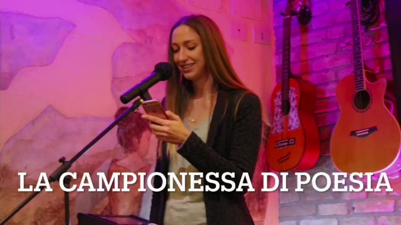 Padova, la campionessa italiana di poetry slam