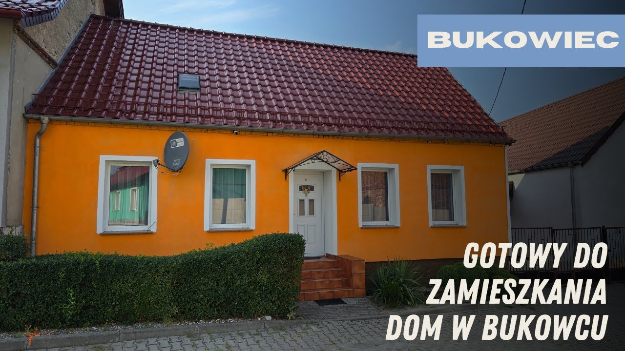Bukowiec - gotowy do zamieszkania dom na sprzedaż