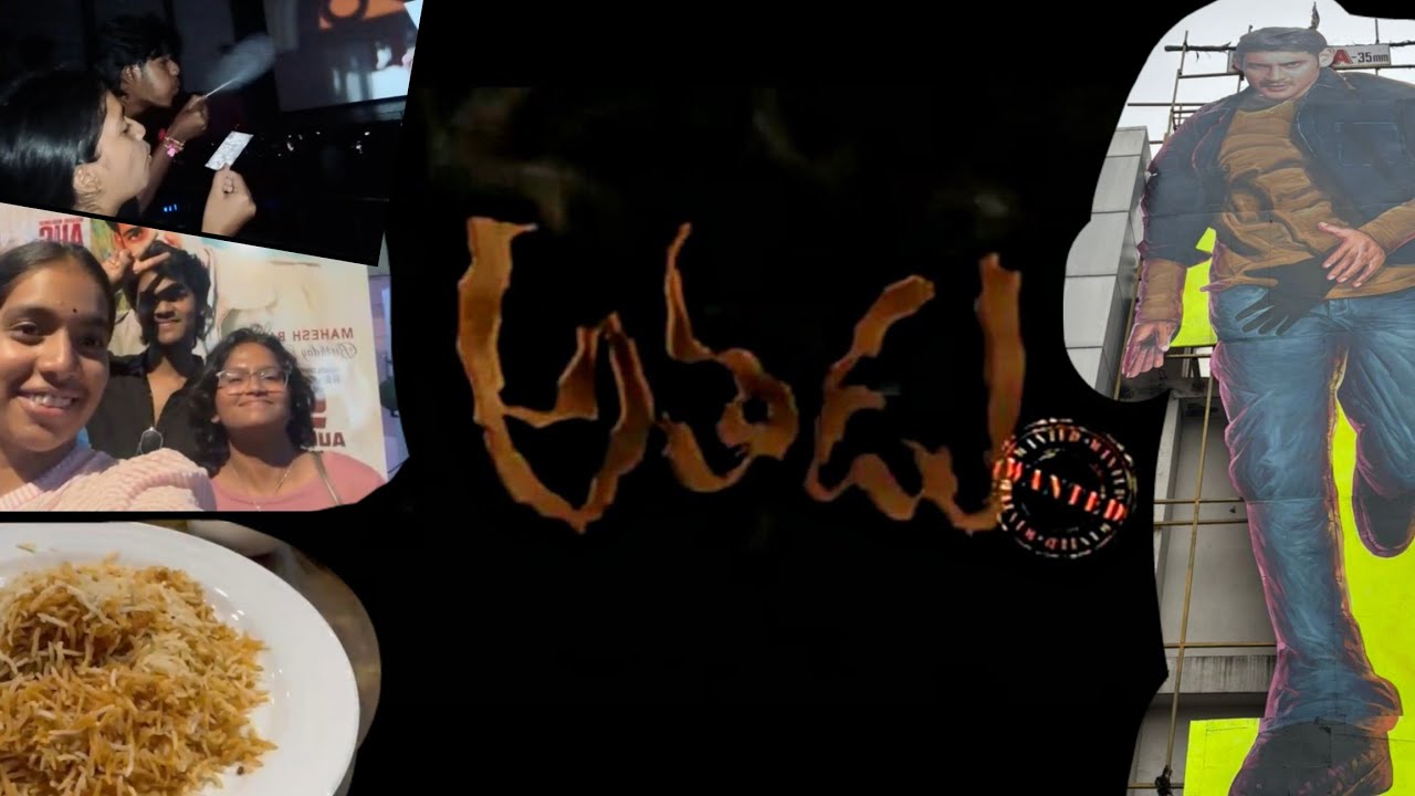 hit by bob fever😌✨, athadu re-release vlog💌.