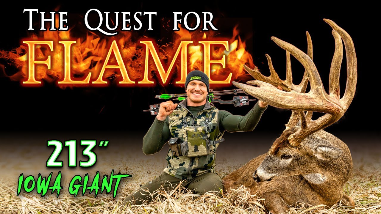 Bowhunting a 213&rdquo; Iowa Giant 😳 | The Hunt For FLAME 🔥| Bowmar Bowhunting |