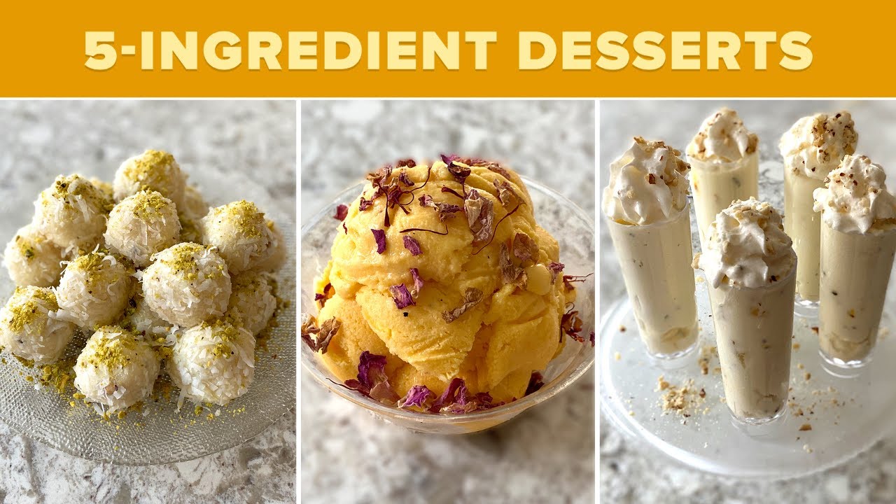 This Chef Makes 3 Indian Desserts Using Only 5 Ingredients Each • Tasty