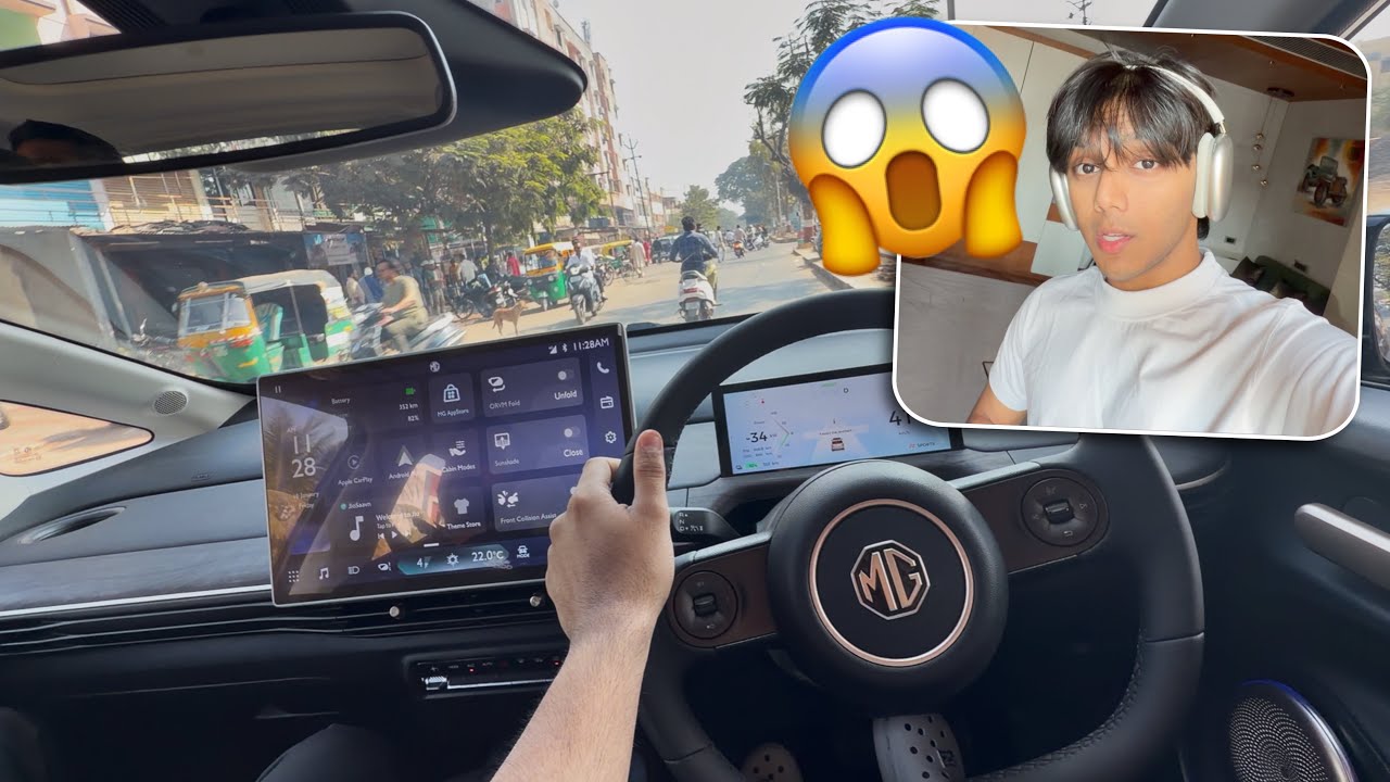 Mg Ki Electric Windsor Dekhli😳Is it Smooth?