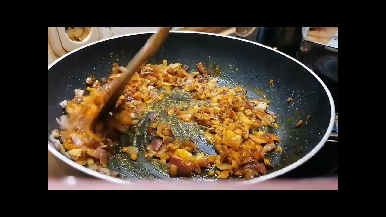Was machen wir mit den Eiern von unseren Hühnern 🥚🥣 Eier-Erbsen-Curry