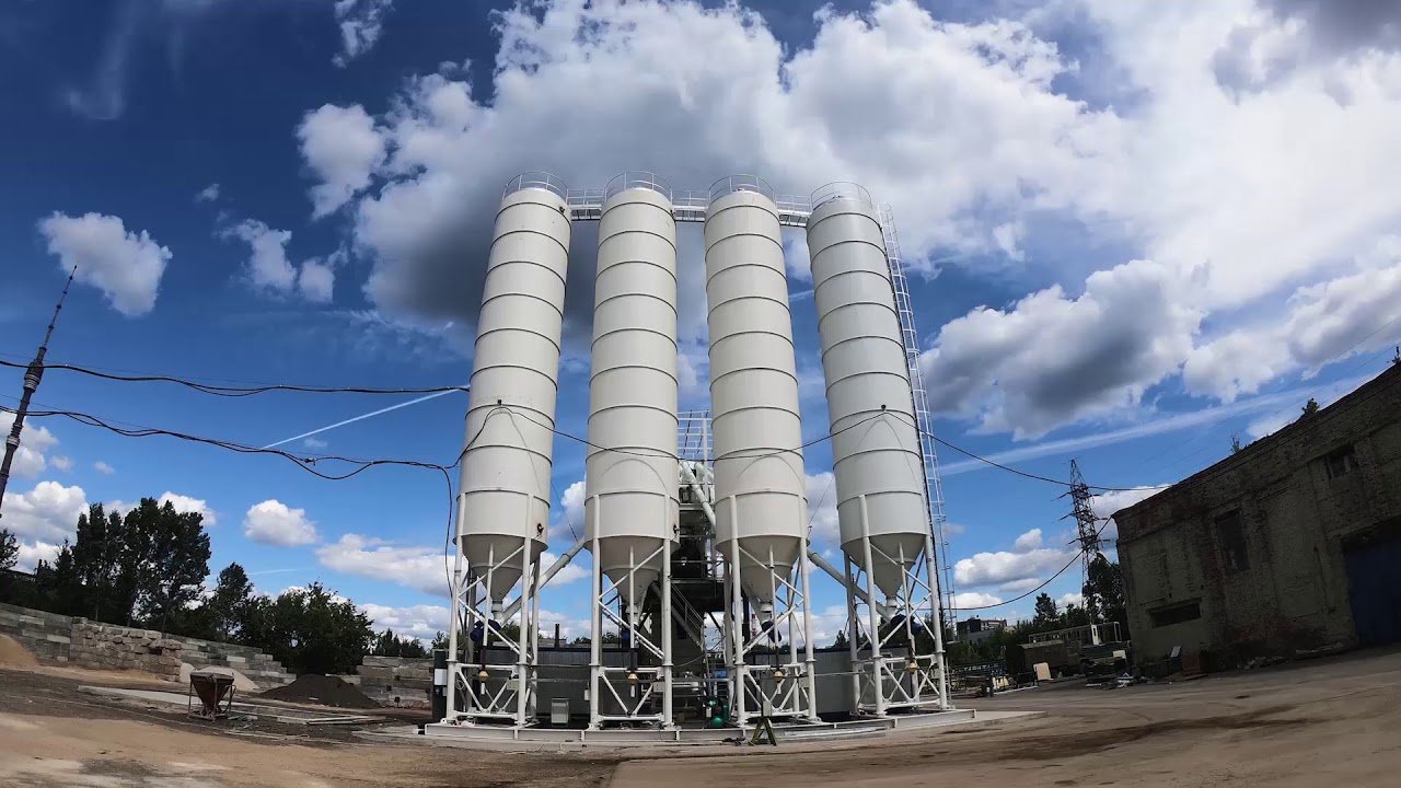 Установка Бетоносмесительной  установки SANY HZS180TC6