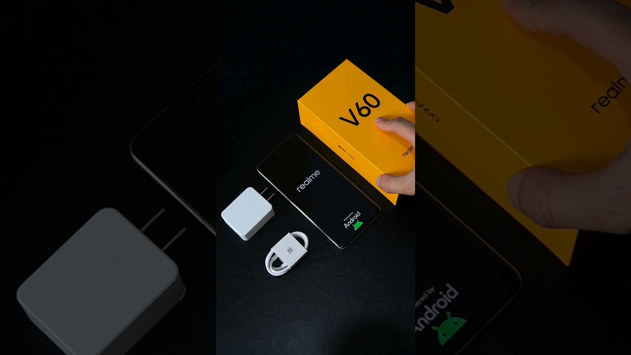 Realme V60 was taken away by fans, I helped fans immerse themselves in unboxing #shorts