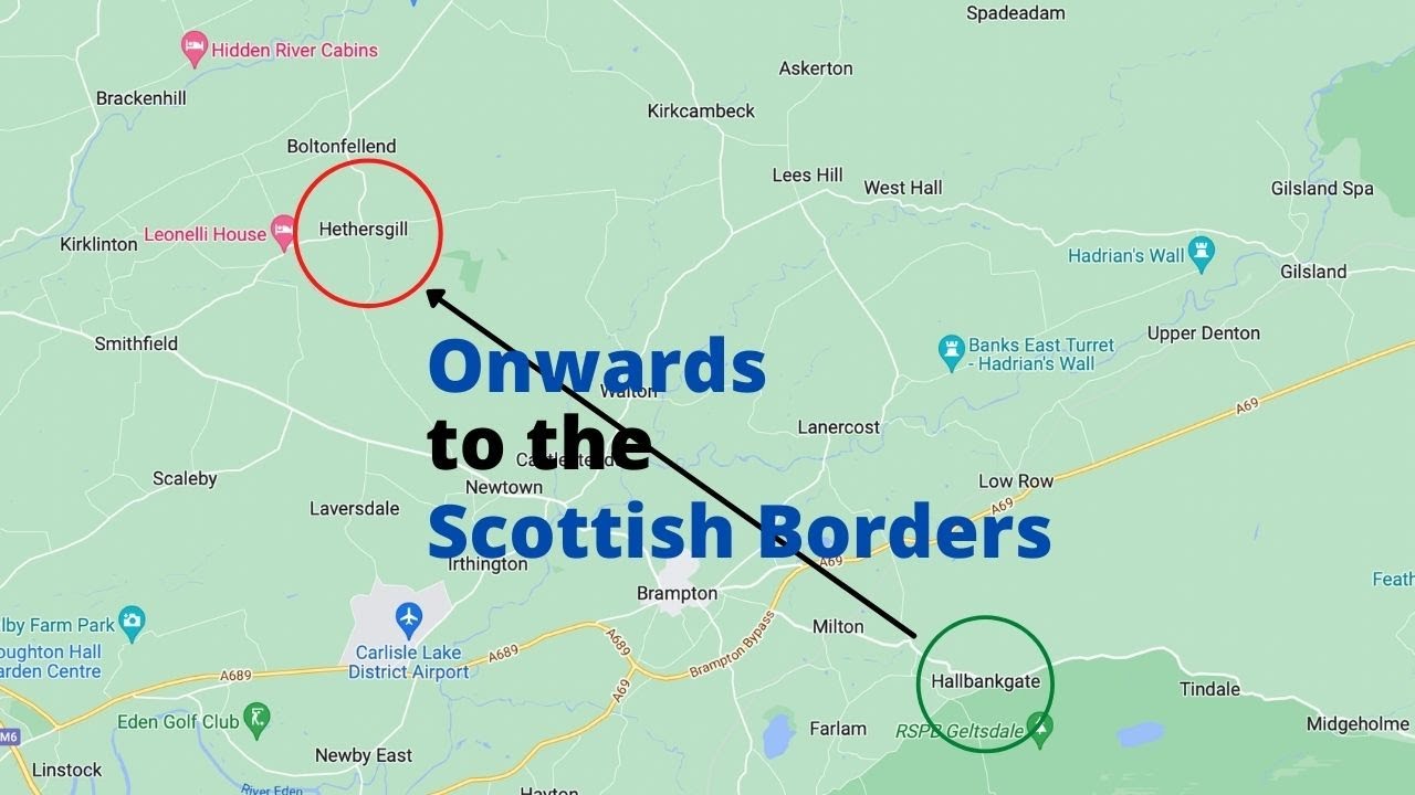 Still Heading North towards the Scottish Borders