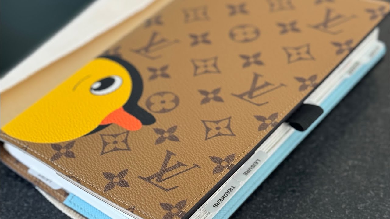 Louis Vuitton Emily Notebook MM covers and the A5 slim books that fit