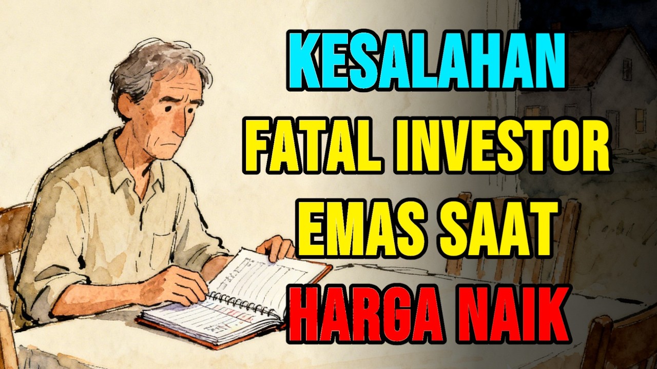 Ini Kesalahan yang Sering Dilakukan Orang saat Harga Emas Naik