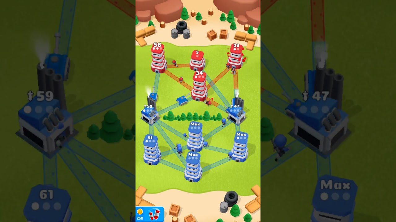 Tower War Game || Android Gameplay || Wingman