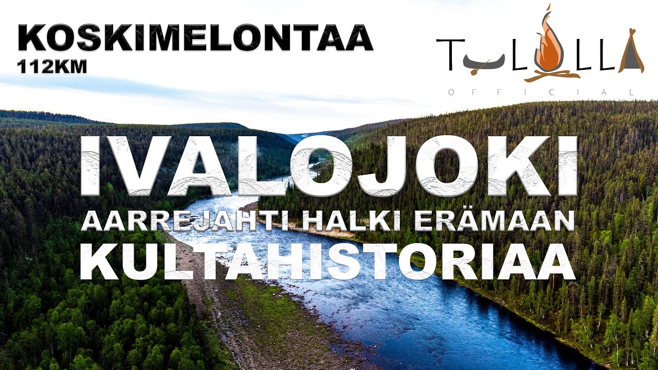 AARREJAHTI HALKI ERÄMAAN | Koskivaellus Ivalojoella 6/2021| Lapin kultahistoriaa - 4K UHD [ENG SUB]
