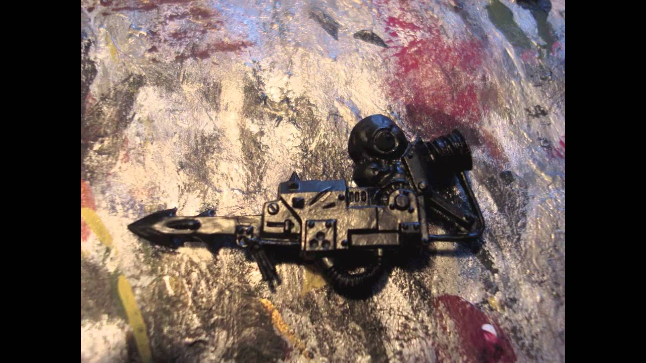 Warhammer40k Orkboss Bemahlung (Evil Sunz)