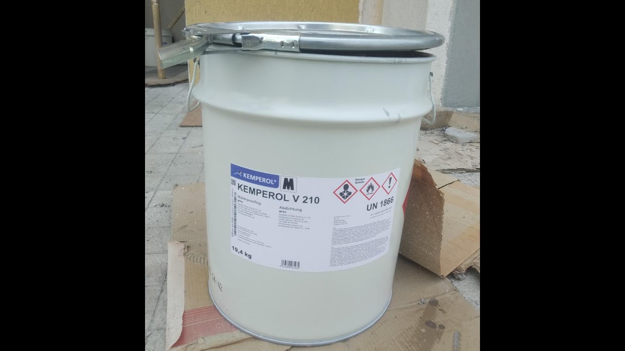 Terrace Kemperol V210 Waterproofing