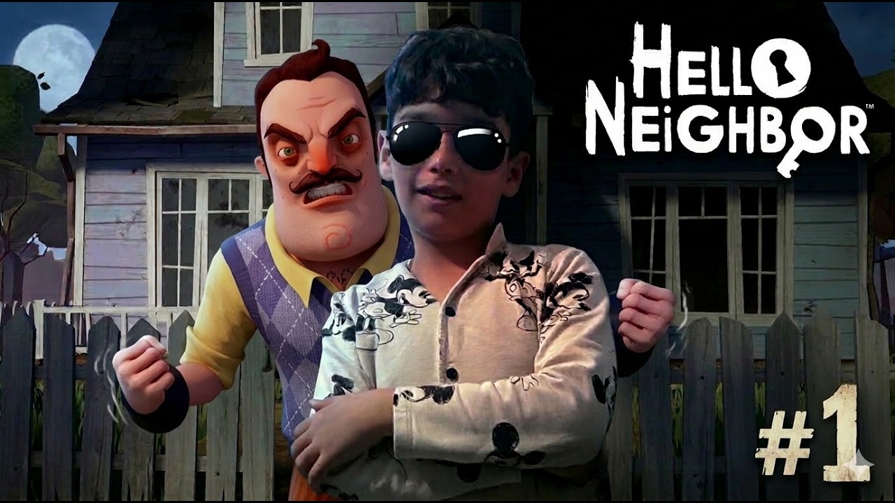 KOMŞUMUZ UŞAK KAÇIRMIŞ! | Hello Neighbour - 1