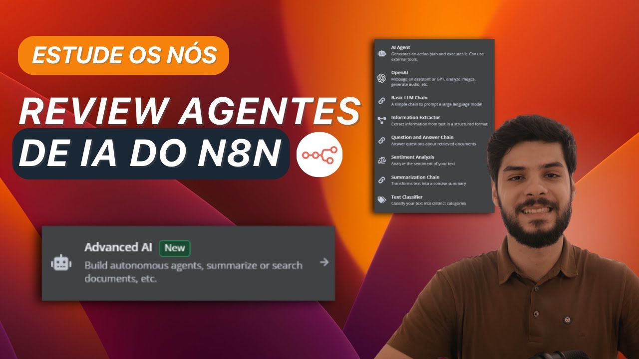 REVIEW COMPLETO DOS NÓS DE IA NO N8N: APRENDA A ESTUDAR PELA DOCUMENTAÇÃO