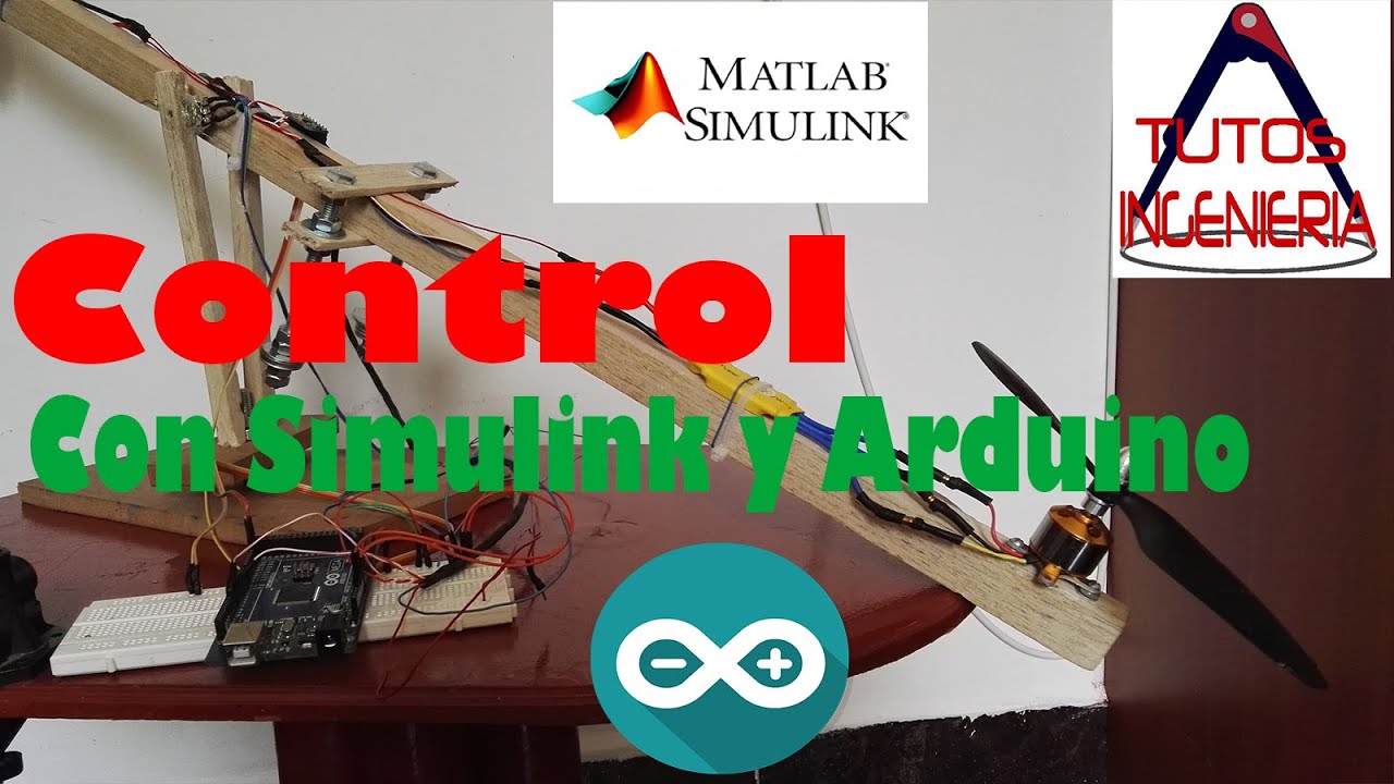 🚁 Controlador PI+D con arduino y Simulink de Matlab