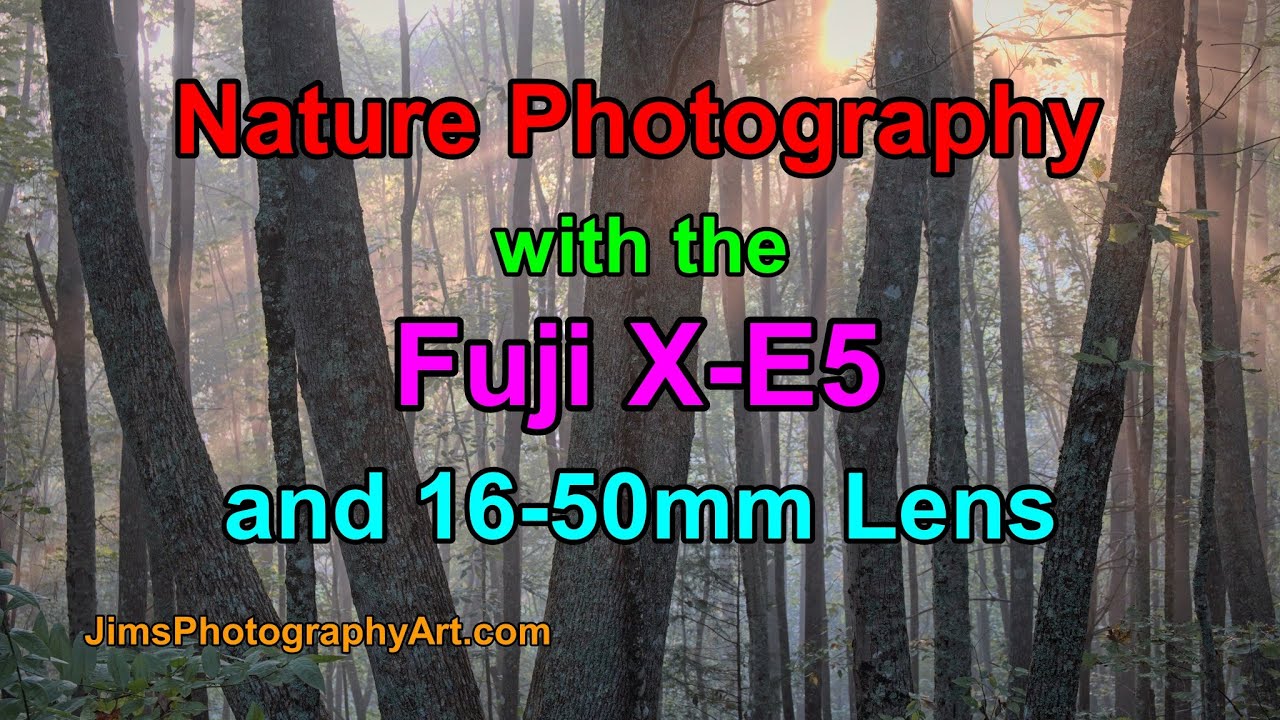 Nature Photography with the Fuji X-E5 and the XF 16-50mm Kit Lens, with sample photos.
