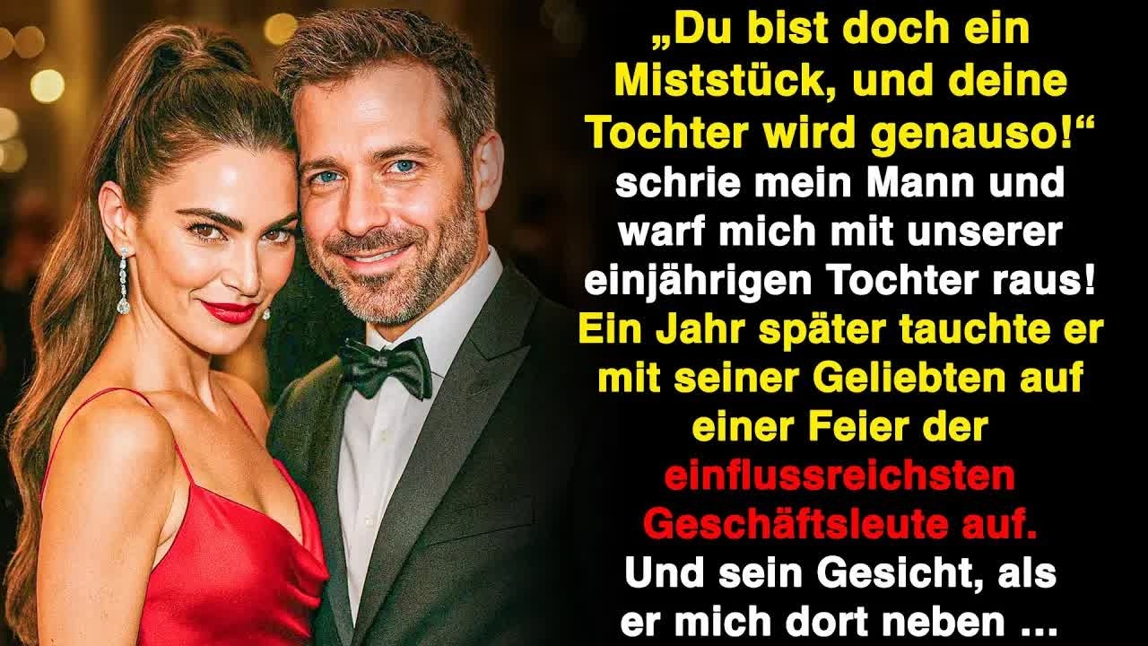 ＂Du bist ein Miststück, und deine Tochter wird genauso!＂, schrie er und warf uns raus  1 Jahr sp