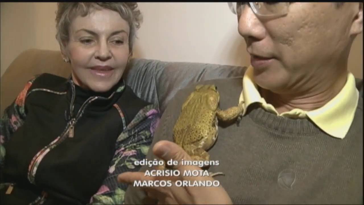 Casal adota bichinho de estimação bem exótico