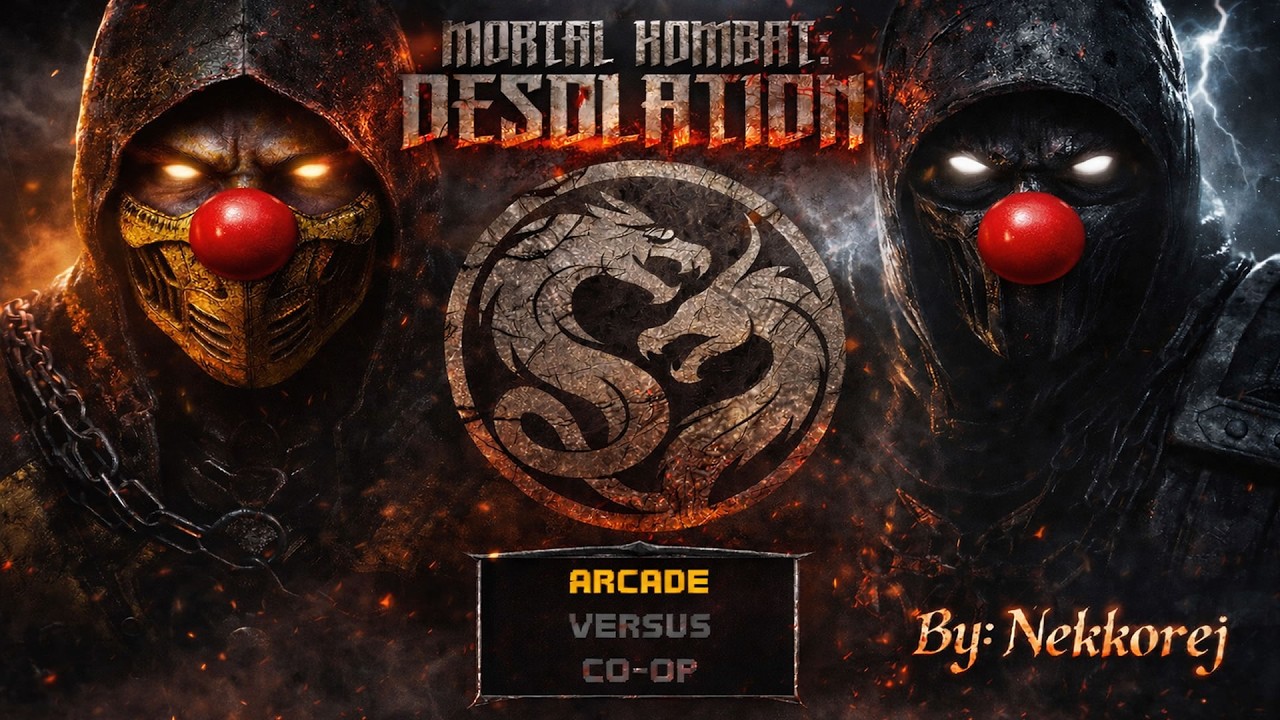 🔴SEXTOU- NOVO MUGEN INSANO E LINDO -  MORTAL KOMBAT DESOLATION by @Nekkorej